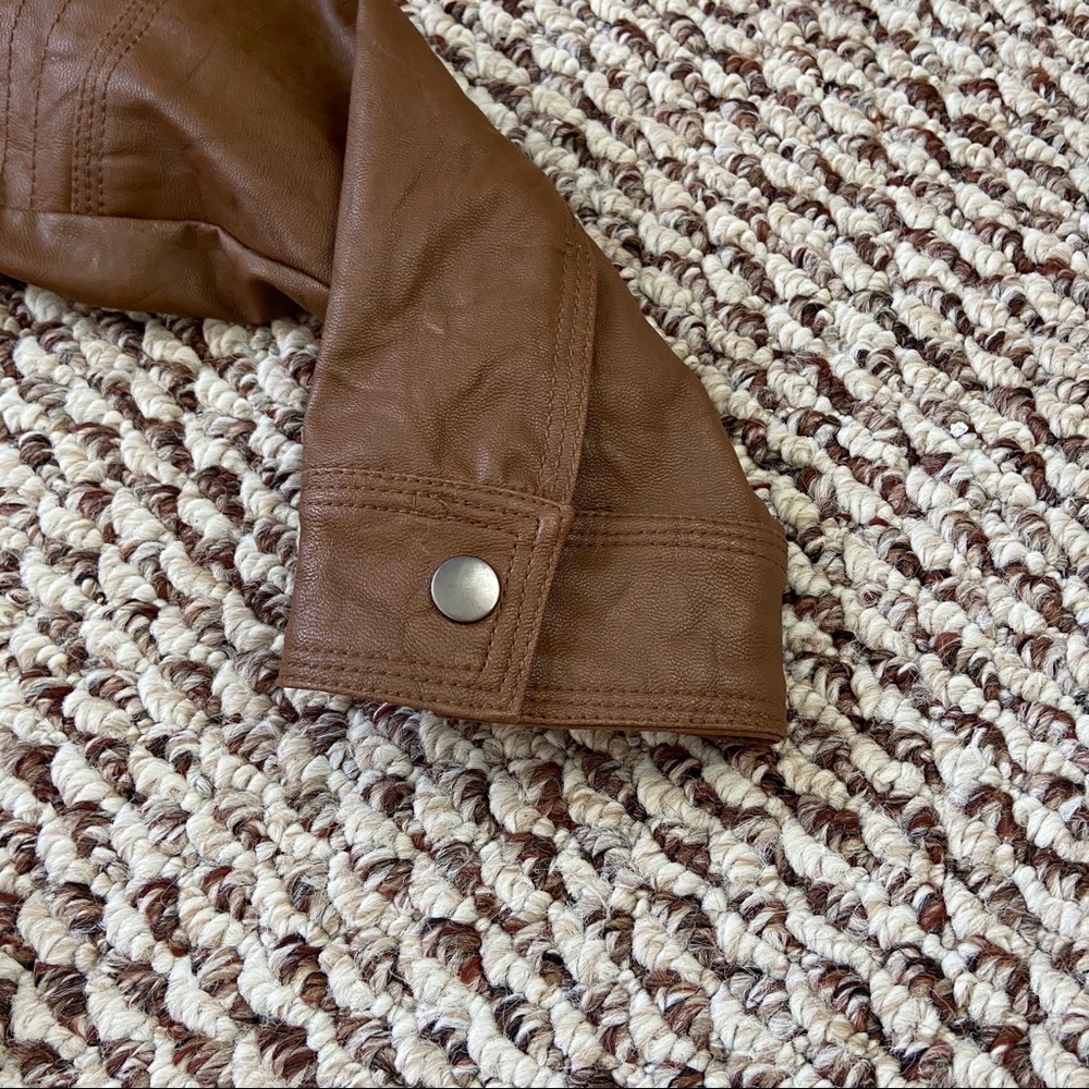 Carmin Faux Leather Jacket - Picture 8 of 15